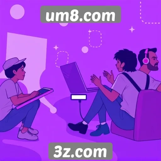 Recursos de comunidade e interação no um8.com