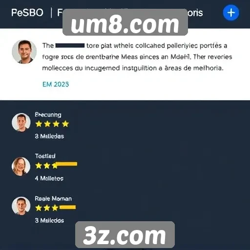 Feedback dos usuários sobre um8.com em 2025